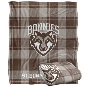 St. Bonaventure University Campus Plaid Spirit Silky Touch Super Soft Throw Blanket 50x60 - 1 of 4