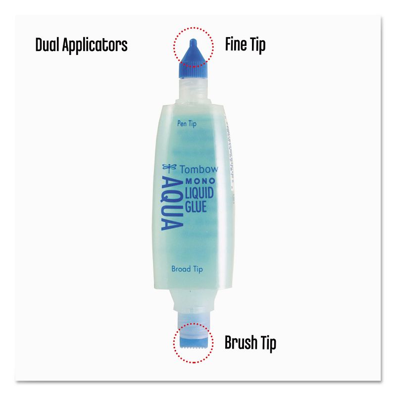 Tombow Mono Aqua Liquid Glue 1.69 oz Bottle 52180, 4 of 6