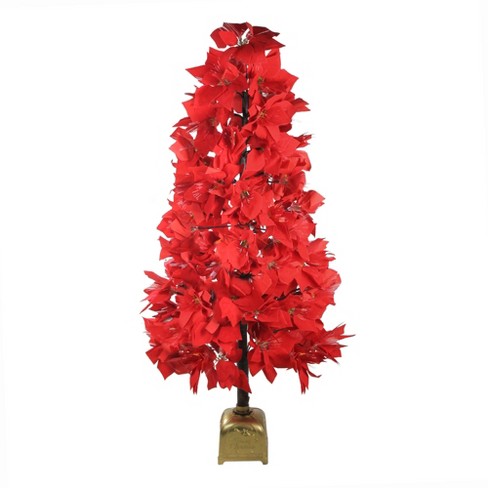 Northlight 4' Prelit Artificial Christmas Tree Fiber Optic Color