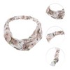 Unique Bargains Women's Fashion Phalaenopsis Pattern Elastic Hairband 1 Pc - 2 of 4