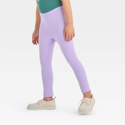 Toddler Girls' Leggings - Cat & Jack™ Lavender 12m : Target