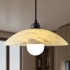 11.8'' Alabaster Dome Pendant Light - 3 of 4