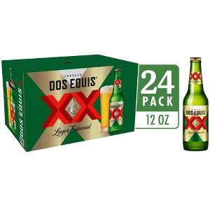 Dos Equis Mexican Lager Beer - 24pk/12 fl oz Bottles - 1 of 4