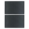 Unique Bargains Stackable Black PU Leather Jewelry Trays with Removable Dividers - 2 of 4