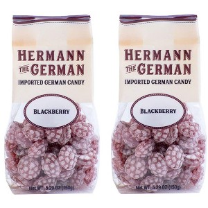 Hermann the German Blackberry Hard Candy 5.29 oz. / 150 g (Pack of 2) - 1 of 4