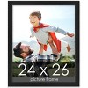 PosterPalooza | Decor Black Picture Frame - UV Acrylic, Foam Board Backing, Hanging Hardware - 2 of 4
