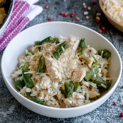 Let's Dish! Frozen Risotto with Chicken and Asparagus - 24.75oz