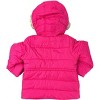 Carter's Toddler Girls' Faux Fur Trim Fleece Lined Coat, Hot Pink, 4T - 2 of 3