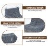 NicBex Polyester Bean Bag Chair for Adults,Lazy Sofa Chair with Armless Design and Button Detailing,Modern Lounge Chair for Living Room - 4 of 4