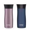 Contigo AUTOSEAL West Loop Vacuum-Insulated Stainless Steel Travel Mug with Easy-Clean Lid, 16oz., 2 Pack, Vervain, Midnight Berry - 2 of 4