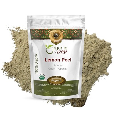 Organic Lemon Peel Powder 1 Lbs