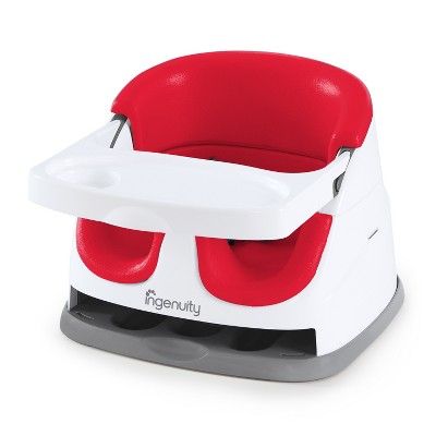red booster seat
