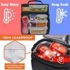 OPUX Insulated Lunch Box Men Women, Large Soft Cooler Bag Work School Picnic, Leakproof Tote Shoulder Strap Kid Adult - 4 of 4