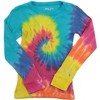 Just Love Girls Tie Dye Two Piece Thermal Underwear Set - 2 of 3