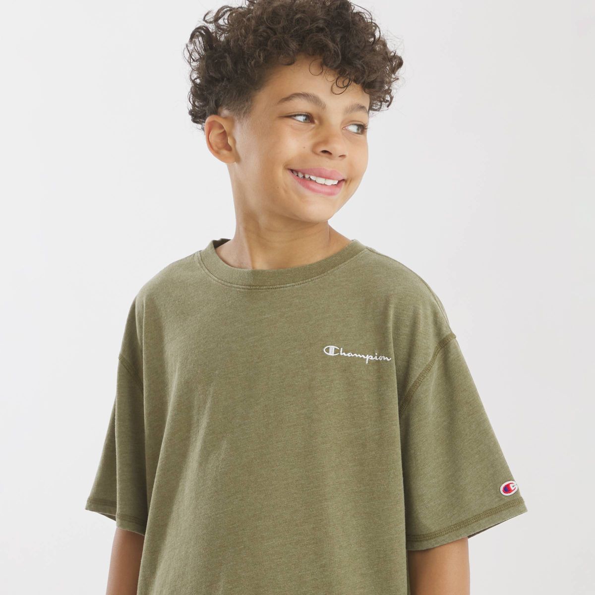 Champion Boys' Washed Boxy Graphic T-Shirt