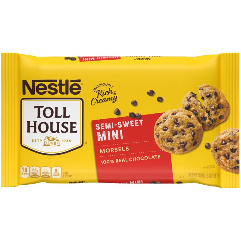 Toll House Semi-Sweet Mini Chocolate Chips - 20oz, 2 of 13