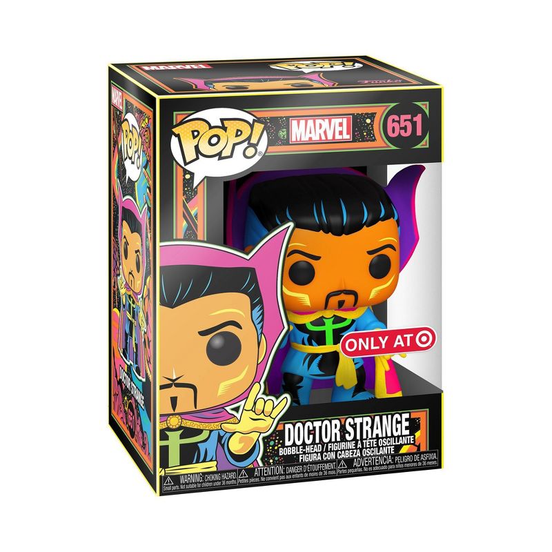 Funko POP! Marvel: Black Light Doctor Strange (Target Exclusive), 2 of 3