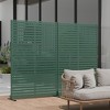 Spassway Outdoor Metal Privacy Screen with Different Colors Garden Fence Panels Patio Trellis Room Divider Decorative Wall Panels - 2 of 4