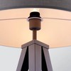 Teamson Home 62" Romanza Tripod Floor Lamp with Drum Shade Gray: Modern PVC Shade, Metal Body, ETL Listed - 4 of 4