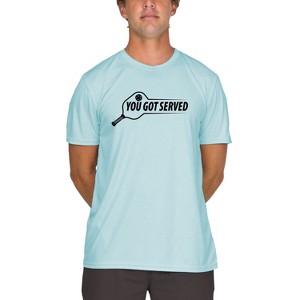 Vapor Apparel Men's Pickleball You Got Served UPF 50+ T-Shirt for Sports and Outdoor Lifestyle - 1 of 3