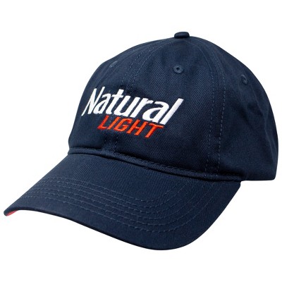 Adult Natural Light Beer Adjustable Hat