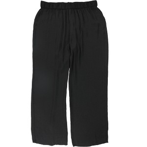 Alfani Womens Washed Satin Casual Wide Leg Pants - 1 of 2