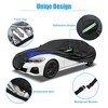 Unique Bargains 3L Car Cover Waterproof Snowproof All Weather for Car Outdoor Full Car Cover Rain Sun Protection Universal Fit for Sedan 178"-185" - 4 of 4