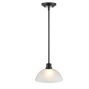 Millennium Lighting Amberle 1 - Light Pendant in  Matte Black - 1 of 3