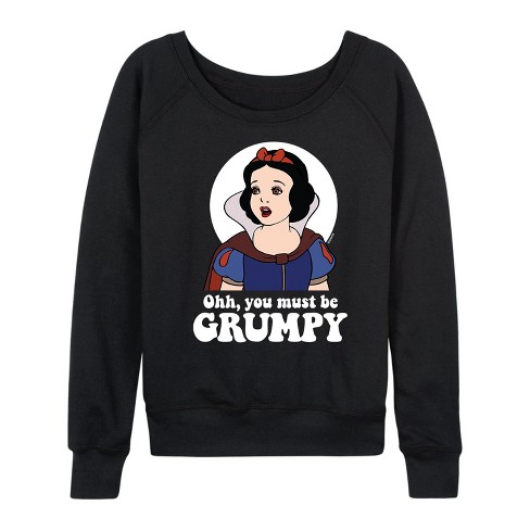 Women's - Disney Princess - You Must Be Grumpy Lightweight French Terry Slouchy - image 1 of 4