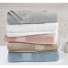 Brooklyn Loom 6pc Borghese Roma Oversized Luxe Turkish Cotton Bath Towel Set - 4 of 4