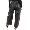 Women's Nothing Really Matters Pleather Barrel Pants - MIOU MUSE - 4 of 4