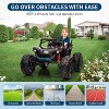 24V 4WD 2-Seater Ride On Buggy for Kids, Electric Off-Road Car with Remote Control, Spring Suspension, MP3, Lights, Ride On Toy - 3 of 4