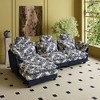 Famapy Cozy L-Shape Large Blue Sofa Set: Chenille Upholstery, Wooden Frame – Ultra - Comfort & High Elasticity - 2 of 4