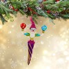 De Carlini Italian Ornaments 9.0 Inch Razzle Dazzle Christmas Tree Ornament , Italian Ornament Clown Juggler (1PC) - 2 of 4