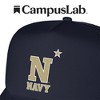 Official US Naval Academy Primary Logo Foam Snapback Trucker Hat - for Men and Women Navy One Size - 4 of 4