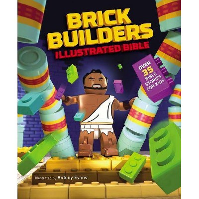 Brick Builder's Illustrated Bible - by  Zondervan (Hardcover)