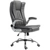 NicBex Adjustable Office Chair Modern Tiltable Microfiber Ergonomic Executive Chair with Padded Reversible Arms and High Back for Office, Study - 3 of 4