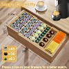 Expandable Bamboo K-Cup Coffee Holder for Drawer & Countertop, Adjustable Pod Storage for Coffee & Tea - 2 of 4