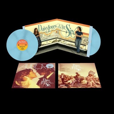 Daisy Jones & The Six, Aurora Deluxe Edition 2xLP Vinyl Record (Baby Blue  Coloured Vinyl) by Atlantic Records