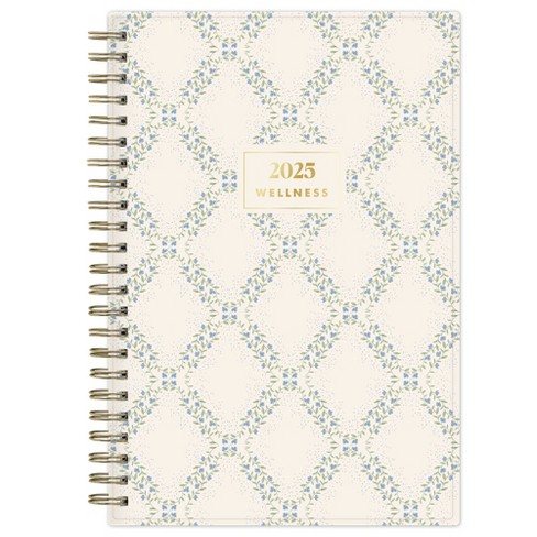 The Everygirl Planner January - December 2025 5"x8" Weekly/Monthly Wirebound Chantria Trellis - image 1 of 4