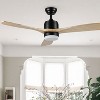 Vencin Led Light 52" Ceiling Fan - CLF1020 - Black - Safavieh - 3 of 4