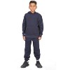 EVERYDAY KIDS All-Season Navy Pullover Hoodie – Warm Fleece Sweatshirt with Hood – Ideal for School, Outdoor Play, or Travel – Boys Hoodie - 3 of 4