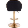 Modern Home Luxe Tesla Contemporary Adjustable Height Counter/Bar Stool with 360° Rotation - 4 of 4