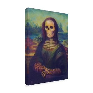 Trademark Fine Art -Marie Marfia Fine Art 'Bona Lisa' Canvas Art - 1 of 3