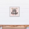 Creative Products My Dog is My Valentine 13.63 x 13.63 White Framed Canvas - 4 of 4