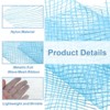 Unique Bargains Sheer Nylon Glitters Wave Mesh Decorative Ribbon Trim 6 Inch 10 Yards - 3 of 4