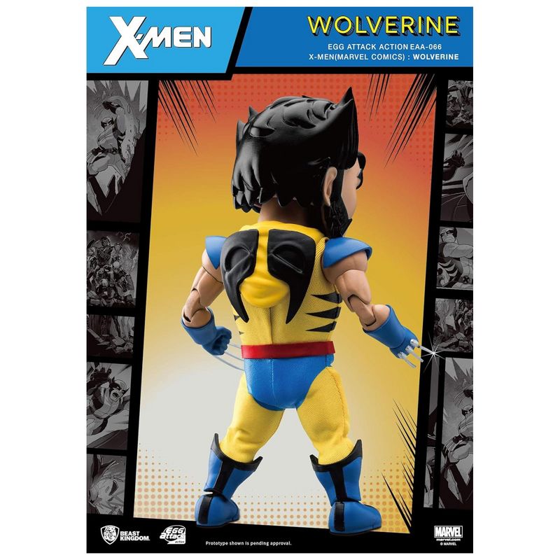 Beast Kingdom Co. Marvel Egg Attack Action Figure | Special Edition Wolverine, 5 of 10