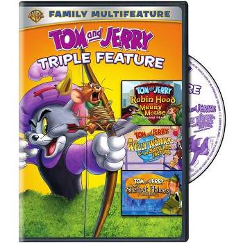 Tom And Jerry Triple Feature: Sherlock Holmes/Willy Wonka/Robin Hood (DVD)
