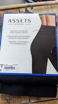 Assets By Spanx Women's Seamless Shaping Capri Leggings - Black 1x