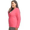Hanes Just My Size Women's Full-Zip Slub Hoodie (Plus Size) - 2 of 3